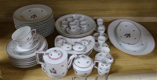 A 1930s tea and dinner service retailed Ernst Wahliss